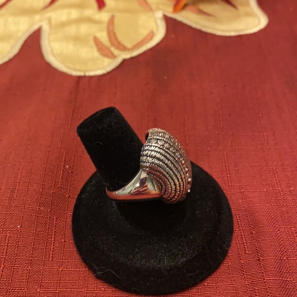 .925 Sterling silver and cubic zirconia ring - Picture 3 of 9